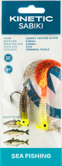 Kinetic Sabiki Loaded Twister UV