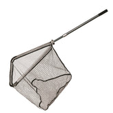 Paladin Fish Friendly Folding Rubber Material Aluminium Alloy Long handle Fishing Landing Nets