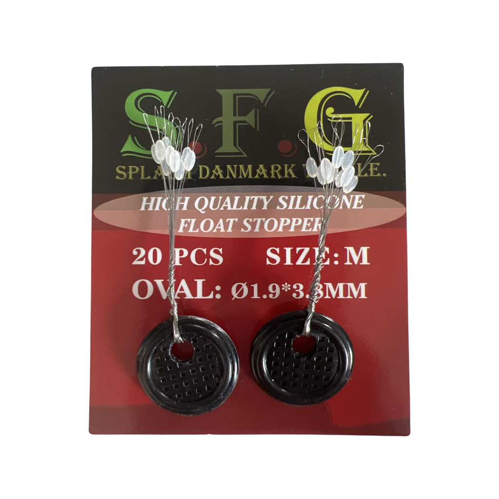 S.F.G Splash Danmark Tackle High Quality Silicone Float Stopper