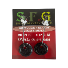 S.F.G Splash Danmark Tackle High Quality Silicone Float Stopper