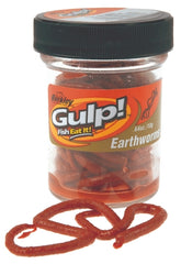 Gulp! Earthworms.